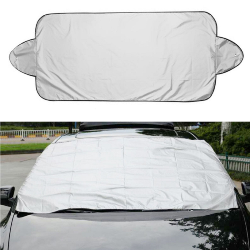 Car Front Shield With Ears Frost Cover Snow Cover Cloth CJdropshipping