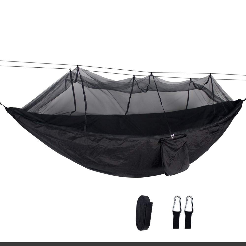 Mosquito-Proof Double Hammock with Densified Mesh