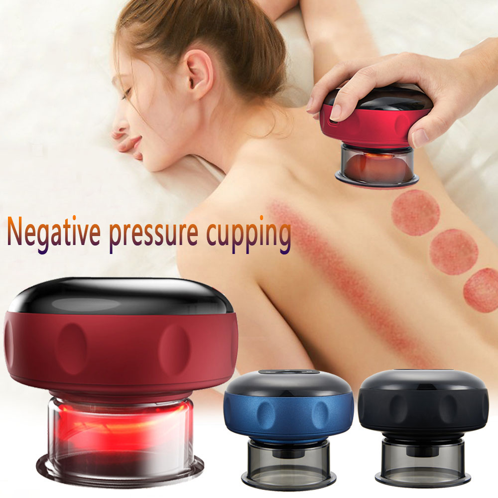 Electric Vacuum Cupping Massage Body Cups AntiCellulite Therapy