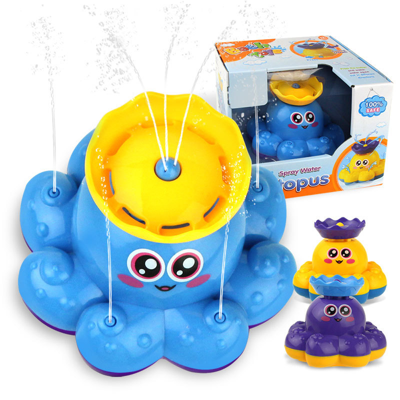 Octopus Bath Toy Spraying Water