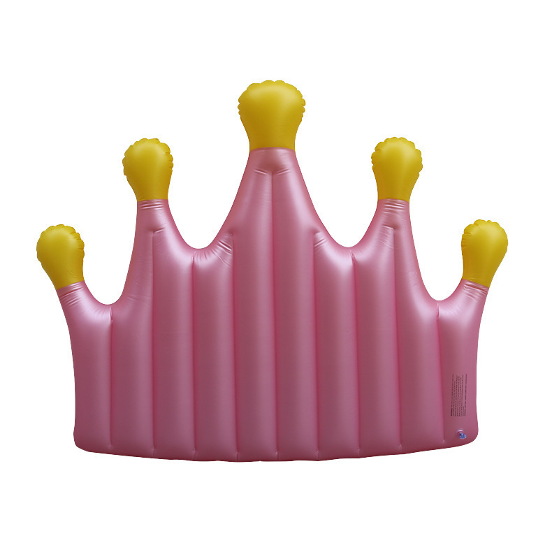 Crown Shaped Water Inflatable Bed