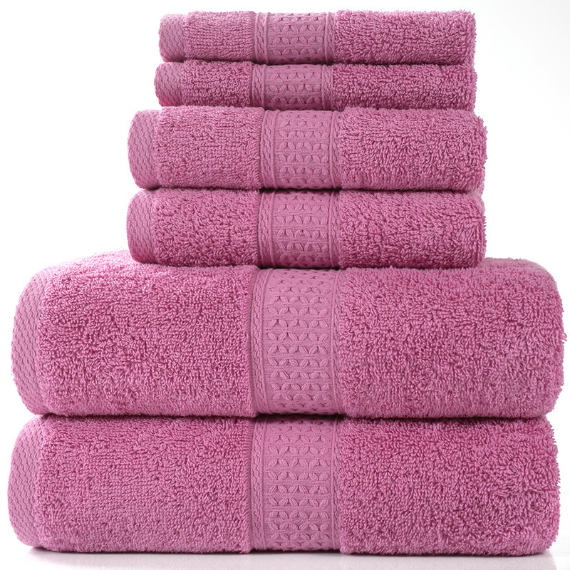 060b2904 7b17 48b8 b4c7 25cd764d1a85 - Cotton absorbent towel set of 3 pieces and 6 pieces