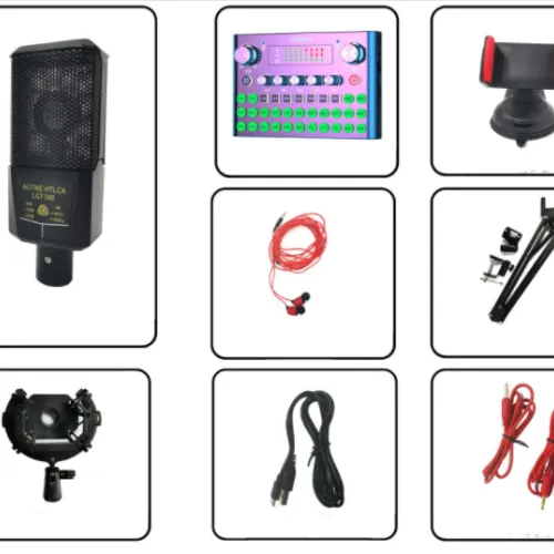 style: B - F007plus Special Live Broadcast Equipment, Sound Card, Mobile Phone, Computer, Universal Internet Celebrity Singing And Microphone Equipment