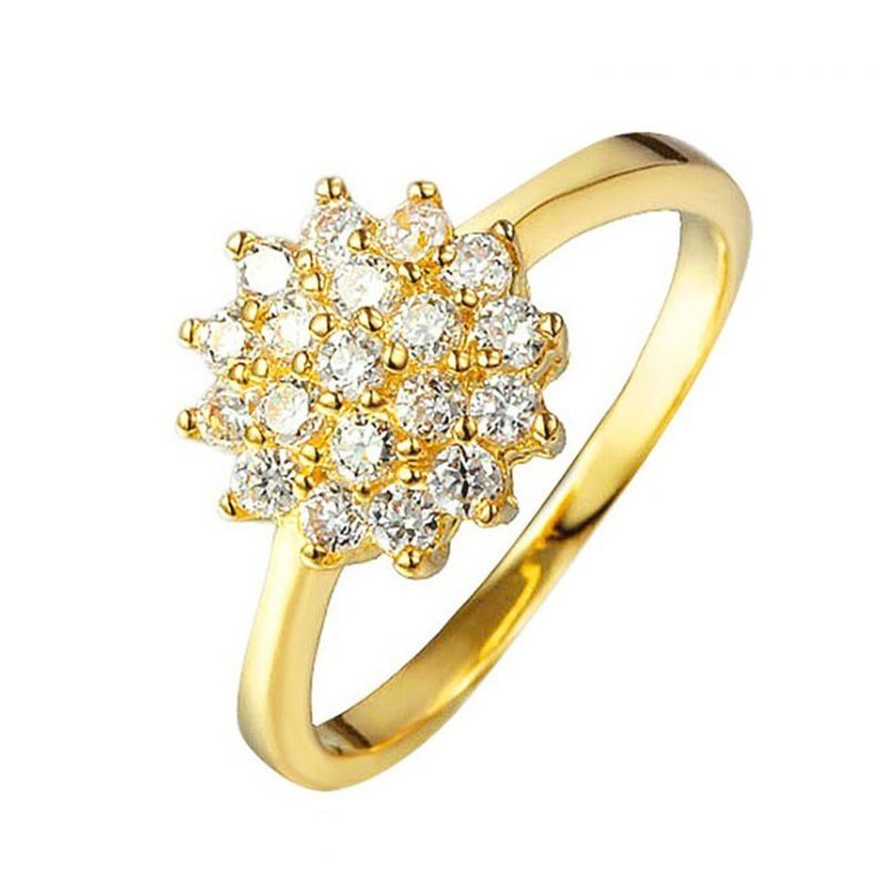 Flower Diamond ring