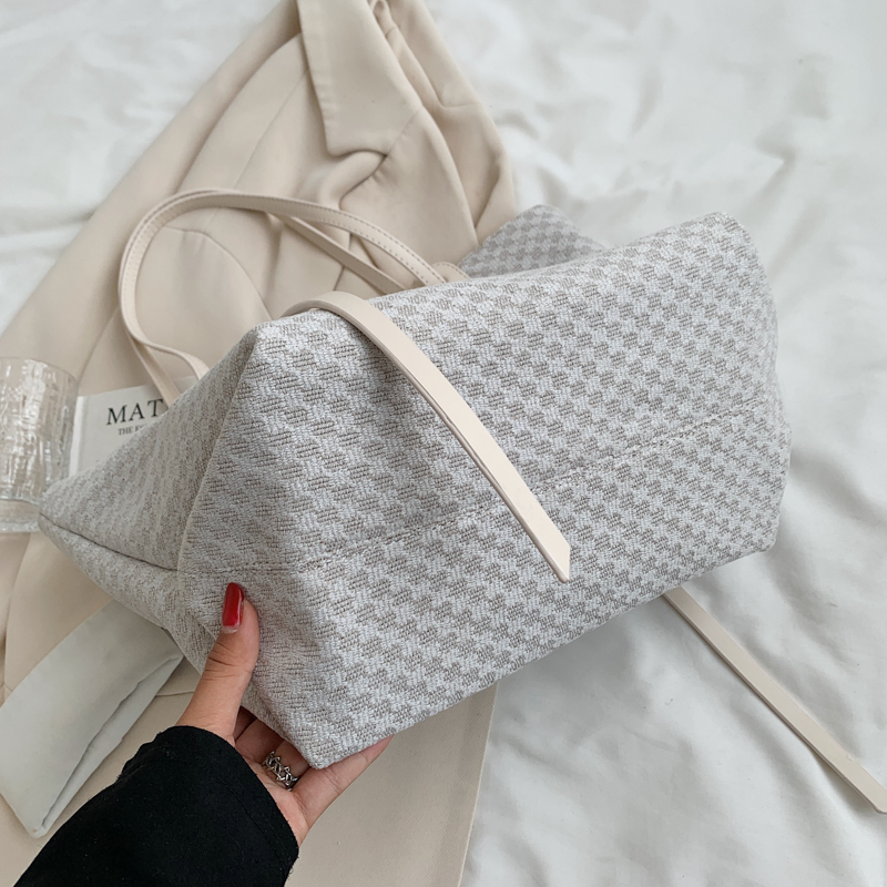Fabric three-dimensional pattern shopping bag shopper-ever.myshopify.com