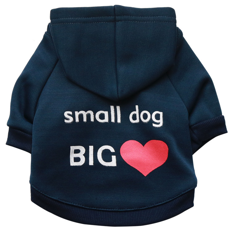 Keep your furry friends looking cute and trendy with these short-sleeve graphic hoodies for dogs. They are made with a soft and comfortable material, and feature a hoodie design and graphic print on the back. These hoodies feature short sleeves and a hood, making them suitable for warm weather, while the graphic designs on the back add a touch of personality to the pet's outfit.