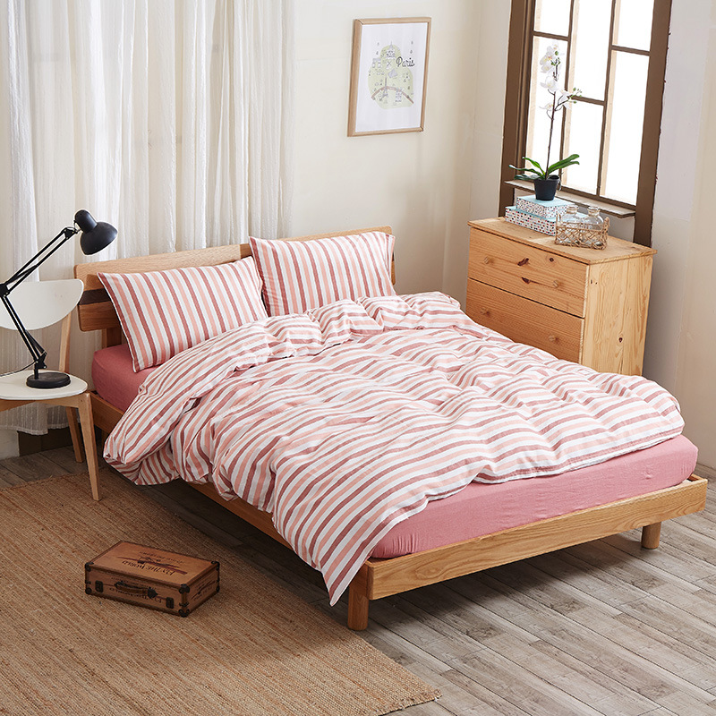 Pure cotton four-piece bed sheet set