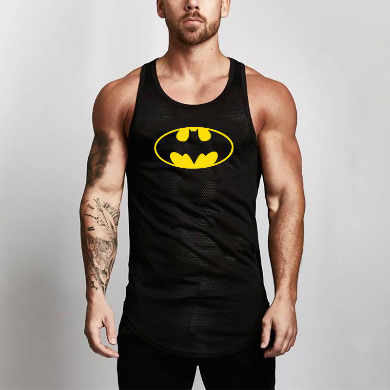 09798f64 3929 4cdf 8d52 a2a7b0eb4334 - Batman mesh breathable sports fitness vest