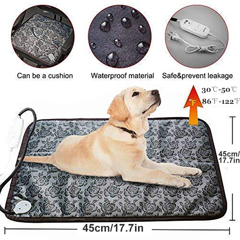 This dog heating pad is a portable device used for applying heat to relieve pain and discomfort in various parts of the body. It is commonly used to ease muscular aches and pains, menstrual cramps, arthritis, or to provide warmth and comfort on cold days.