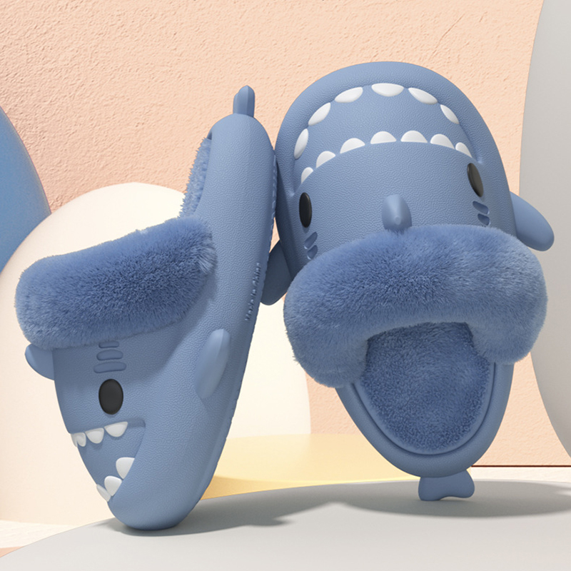 new winter version of shark slippers