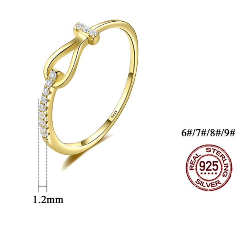 0a0747e6 afdb 4178 8b44 f769465f7c62 925 Silver Cute Bow Zircon Ring Japan And South Korea
