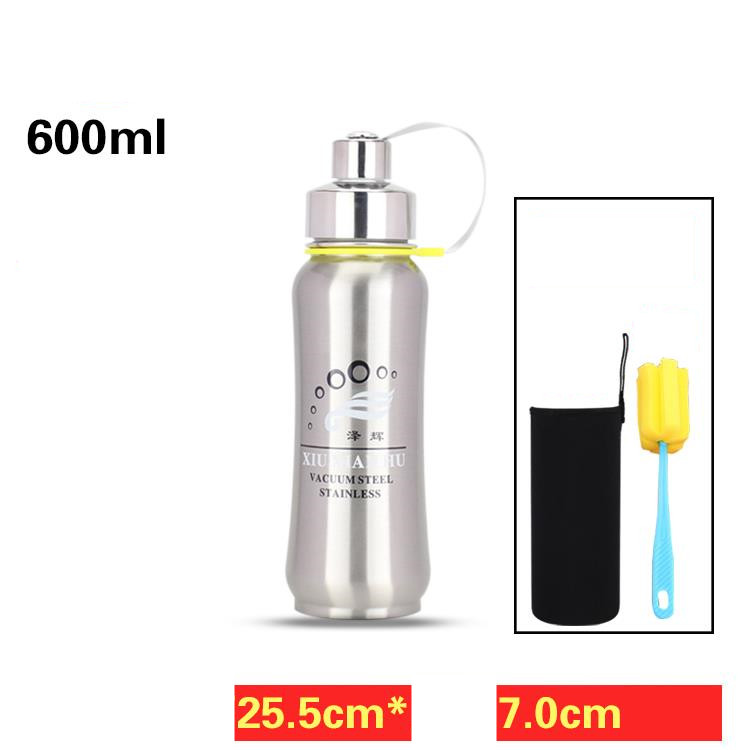 18oz Stainless Steel Water Bottle