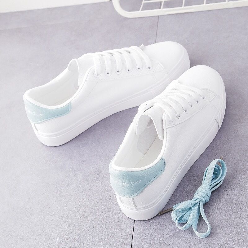Spring New Casual Flat White Shoes Women