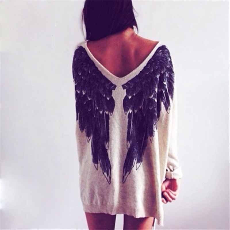 Pull Ange Ailes Dos