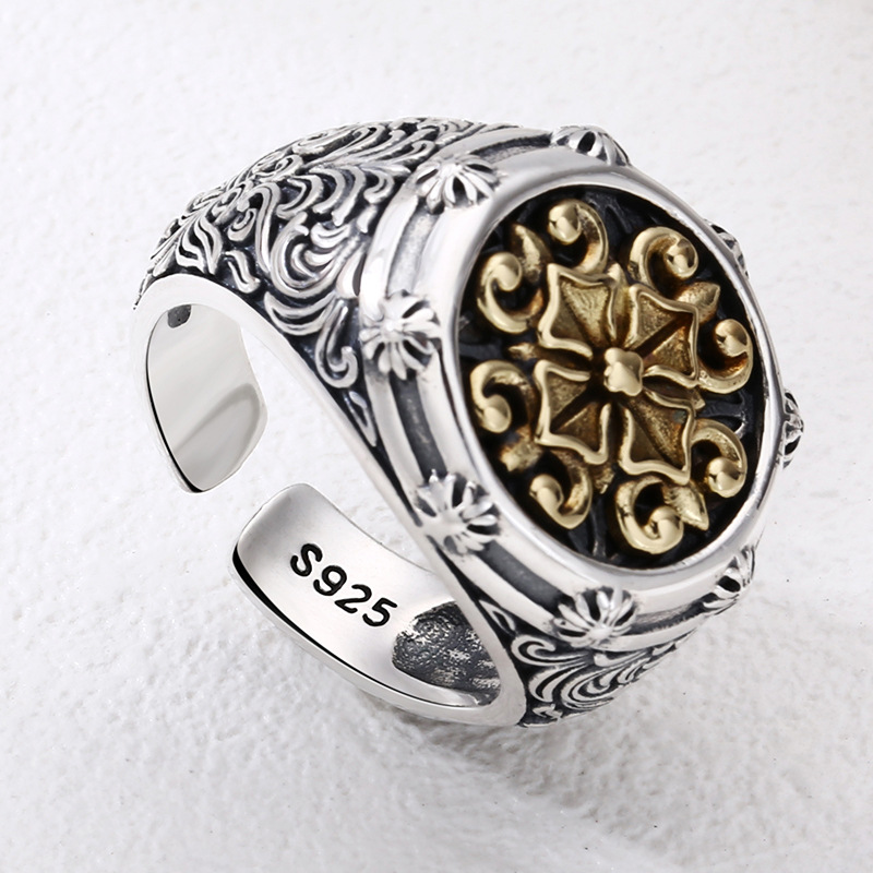 "Ring with Adjustable Opening Detail"