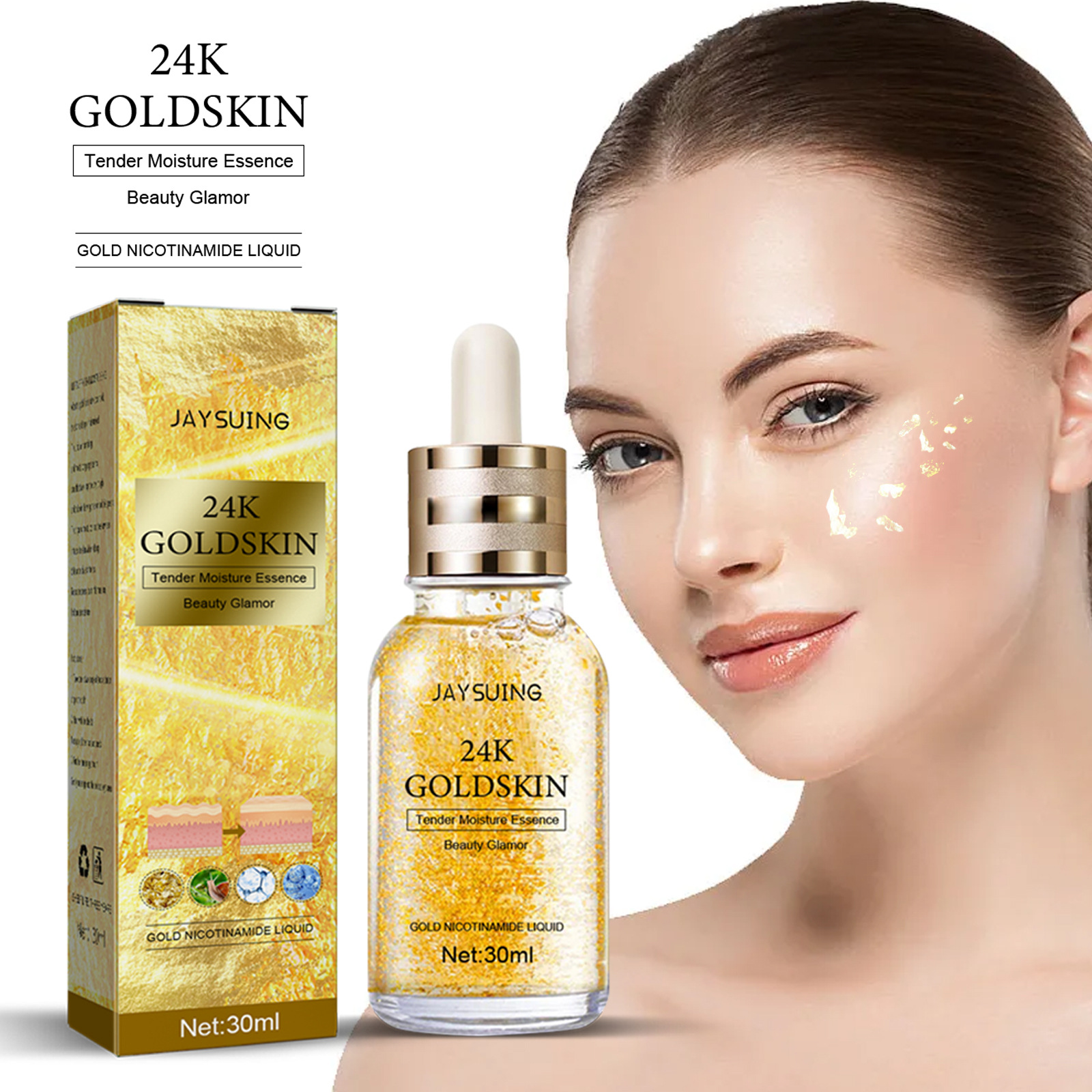 24K Gold Collagen Protein Lifting Essence - CJdropshipping