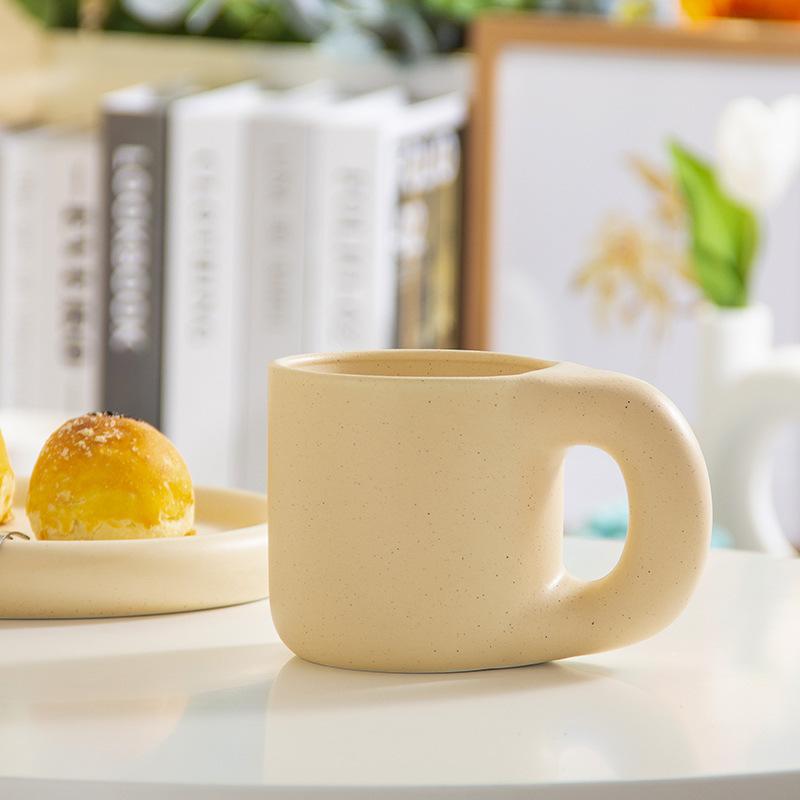 Nordic Minimalist Ceramic Plump Mug