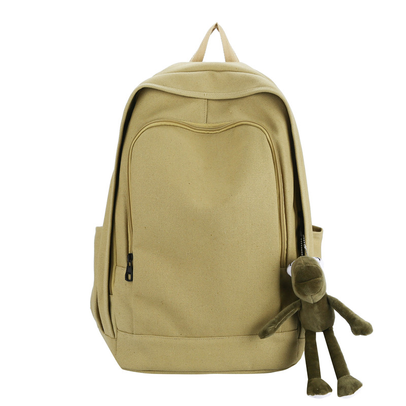 0db85c93 4217 401f b47a 2030213af782 - Men And Women Through The Use Of Solid Color Canvas Environmentally Friendly Hanging Backpack