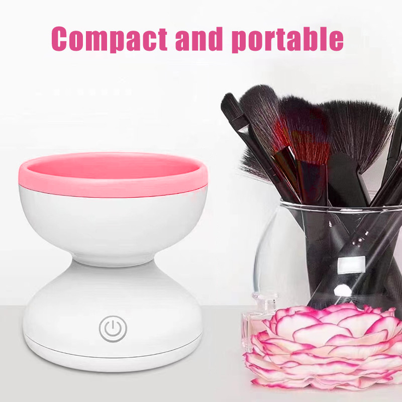 US Electric Makeup Brush Cleaner Automatic Cosmetic Brushes Cleaning Machine