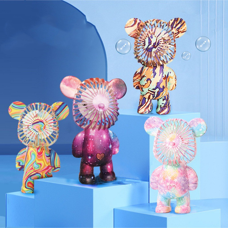 Buy wholesale Blue bear mini-fan