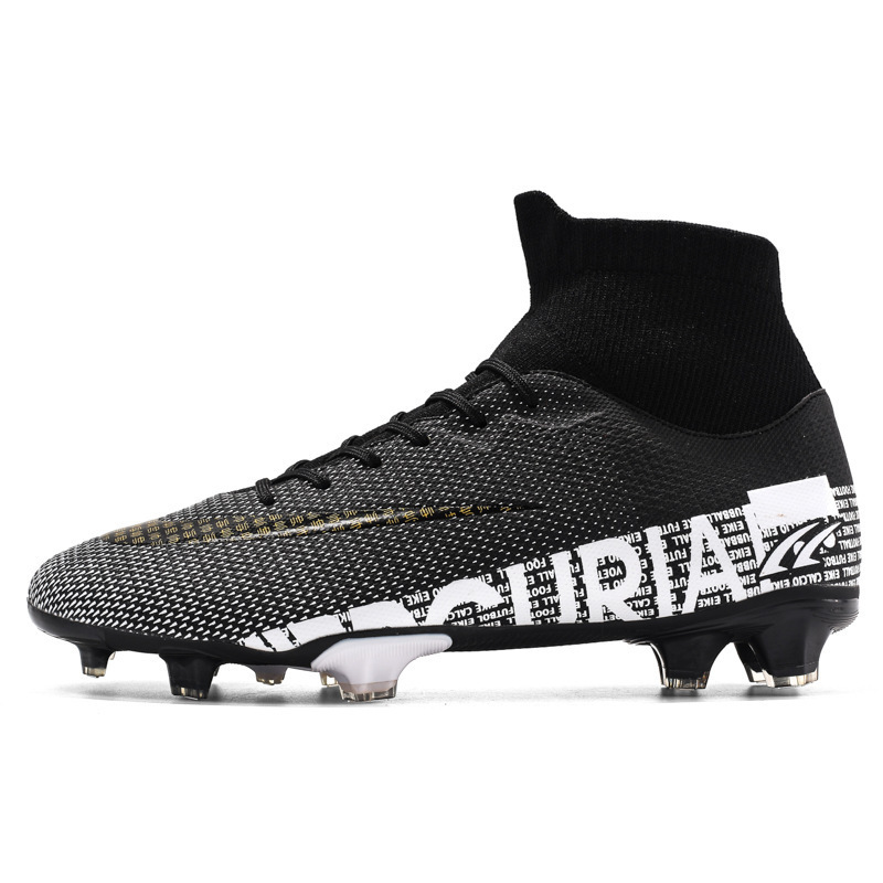 0eea8c80 5f43 4576 9800 7c21f81b7708 - Outdoor Men Boys Soccer Shoes Football Boots High Ankle Kids Cleats Training Sport Sneakers