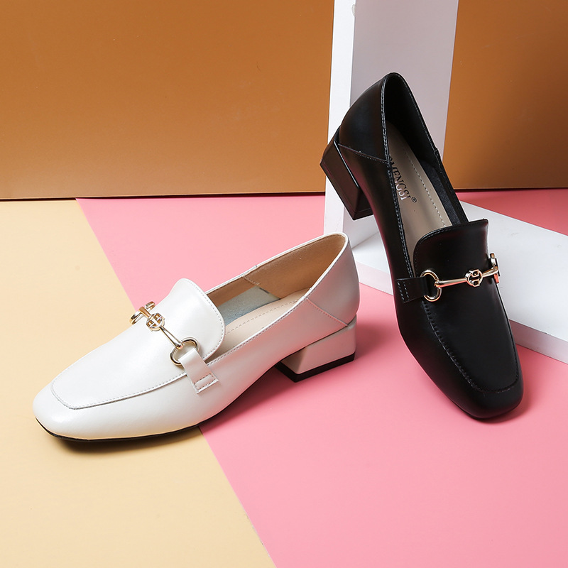 Amazon.com | VERDASCO Womens Platform Loafers Chunky Heel Loafers Shoes  Comfort Slip On Work Shoes Fashion Dress Shoes(Black 6) | Shoes