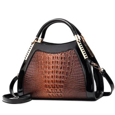 New Fashion Pattern One-shoulder Messenger Bag Korean Version Ins Simple Trendy Ladies Handbag—1