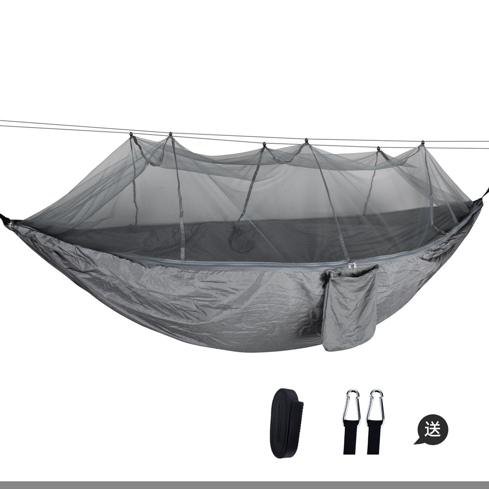 Mosquito-Proof Double Hammock with Densified Mesh