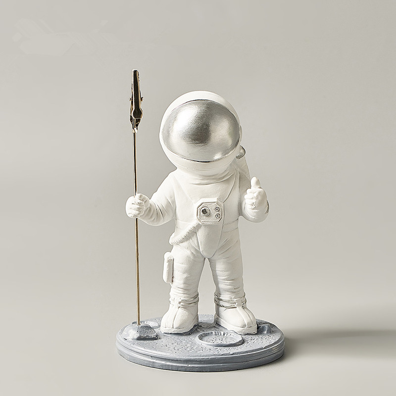 CosmoClip Astronaut Memo Holder - An Interstellar Twist to Your Desk Organization