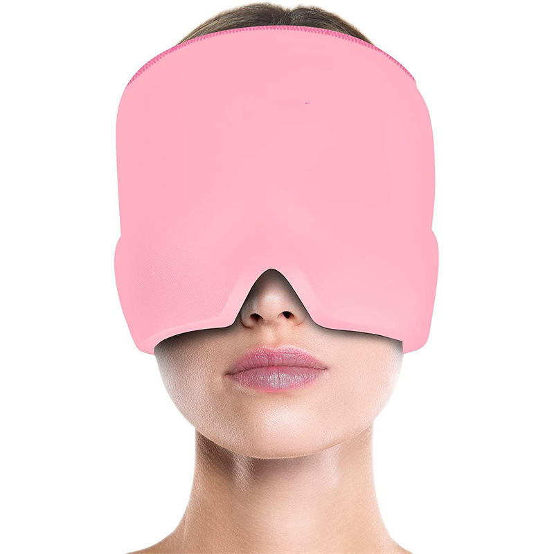 Ice Compress Headache Relief Gel Cold Therapy Migraine Eye Mask Cjdropshipping 4858