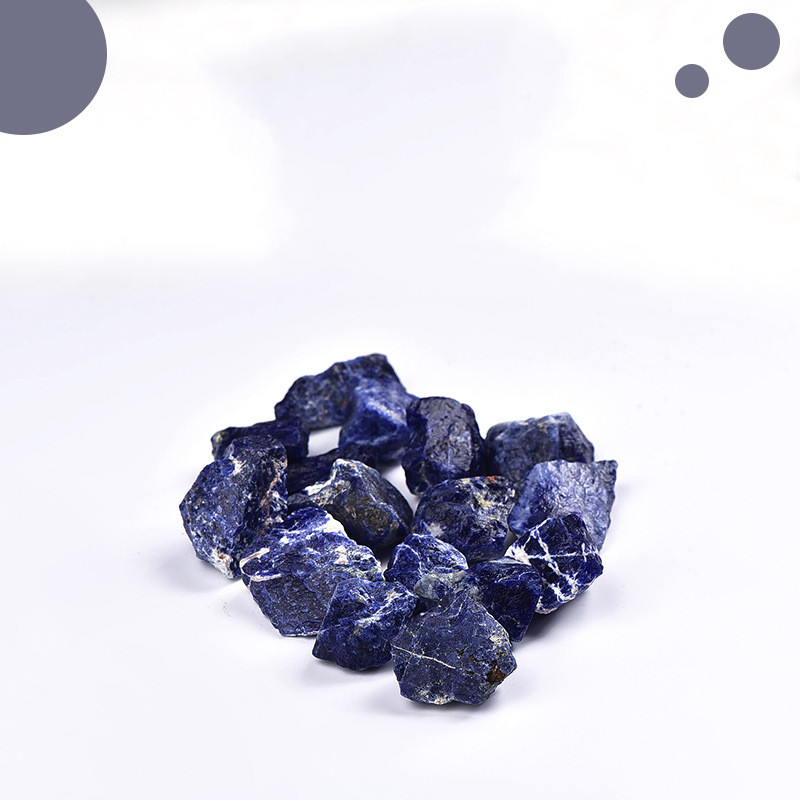 Natural Blue Stone Crystal Rough Stone CJdropshipping
