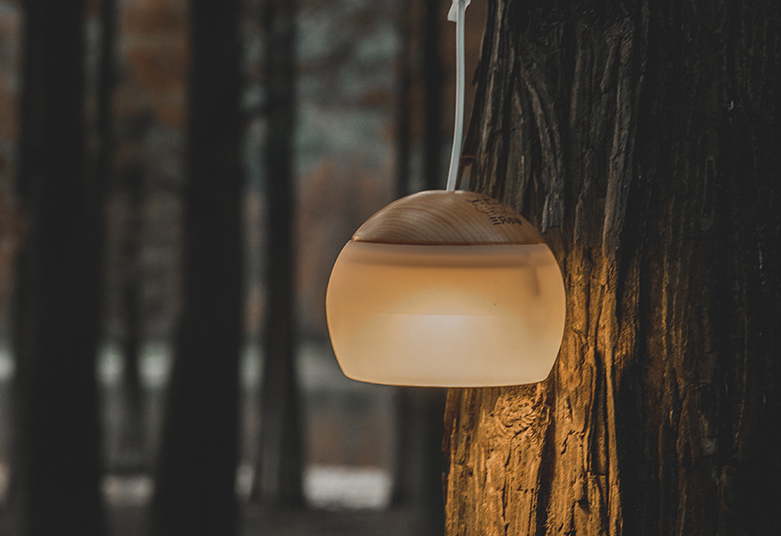 Light up your wildest outdoor dreams with this LED camping light! Featuring a rechargeable long life battery, you'll never go "dark" again. Go ahead, stay up late, keep the fire burning and the stories rolling:
