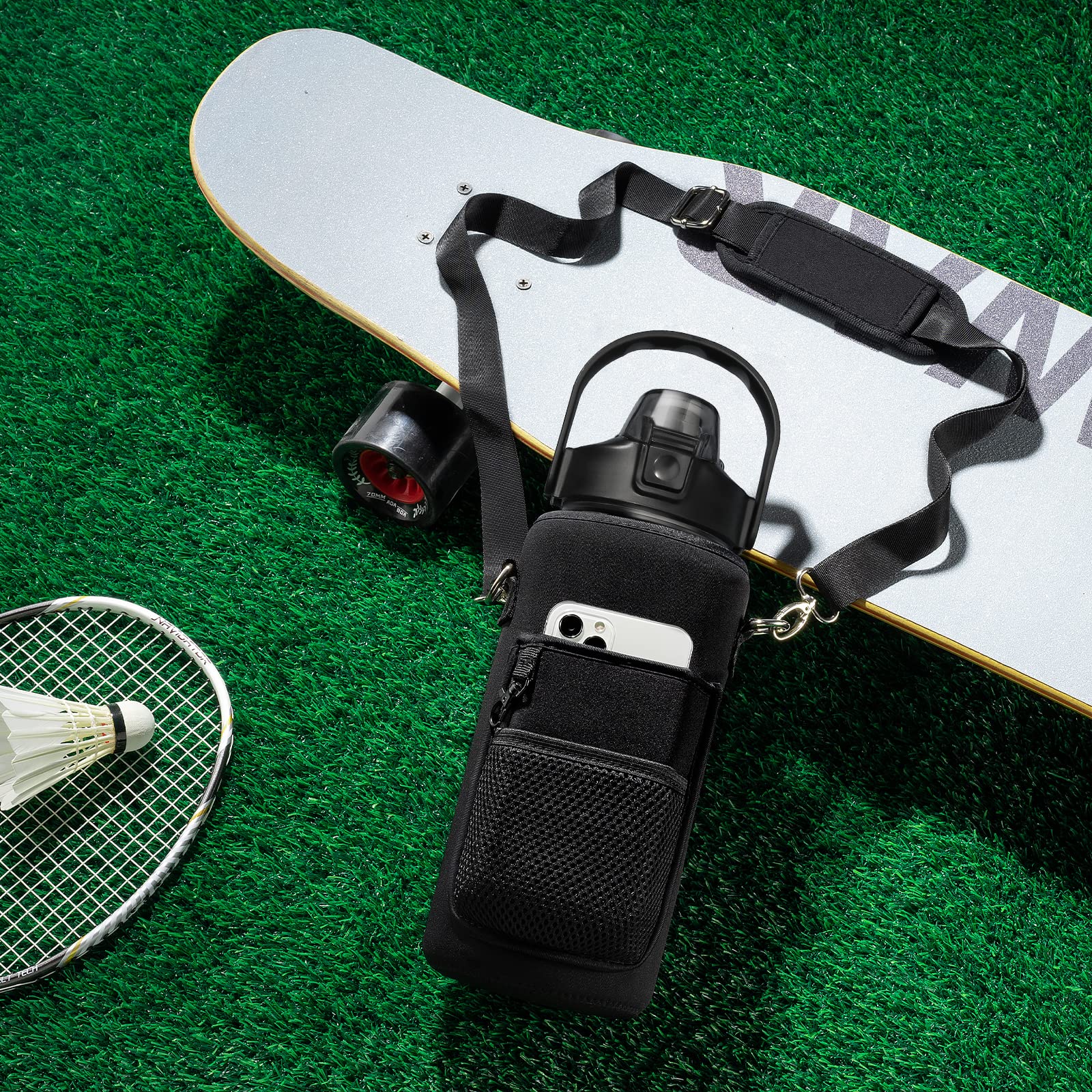 Modern Minimalist Neoprene 64 Oz Water Bottle Case CJdropshipping