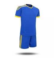 Sweat absorbing breathable light plate football suit wholesale, spot short sleeve children's football clothes can be printed Group buy jerseys