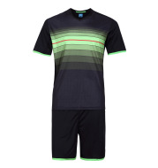 2016 genuine football suit set for men's short sleeved team competition