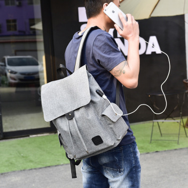 Fashion USB Charging Laptop Backpack For Women Men Backpack SchoolBag Female Mochila Backpacks For Teenage Girls Travel Backpack—3