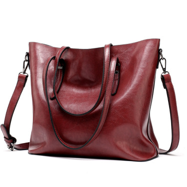 2021 new European fashion bags handbag shoulder bag tote bag winter oil—2