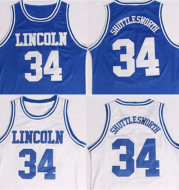 Single film version of basketball clothing No. 34 Jersey Ray Allen Allen ray embroidered Retro Blue White male