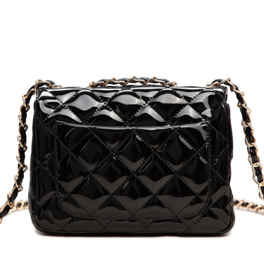 919 European small real leather handbag shoulder bag ladies fashion handbag chain Lingge a sells—3