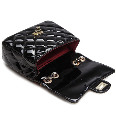 919 European small real leather handbag shoulder bag ladies fashion handbag chain Lingge a sells—5