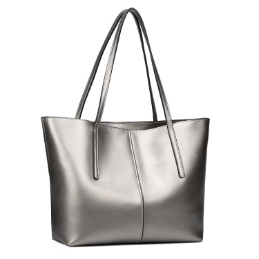 New leather bag 2016 bag leather fashion all-match simple single shoulder bag shopping bag bag capacity—1