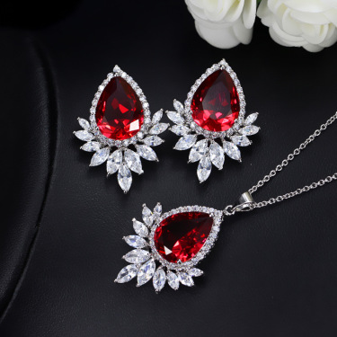 AAA jewelry chain, bridal banquet, dinner Jewelry Set—4