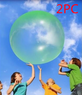 Big Inflatable Ball Children's Toy Elastic Ball Water Ball Bubble Ball Inflatabl - Picture 17 of 30