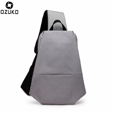 Canvas Men's  Single Shoulder Bag Backpack Crossbody Packs Shoulder Bags—1