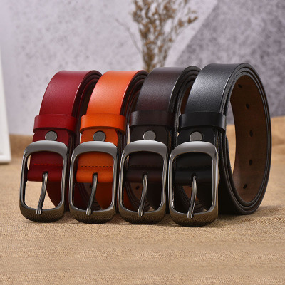 Leather belt with Japanese buckle - CJdropshipping