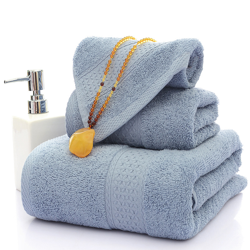 3810165437 312448898 - Three-piece bath towel set