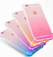 Apple cell phone shell 7plus thickening gradient TPU four angle air bag anti fall silica gel sleeve iphone7 protection sleeve