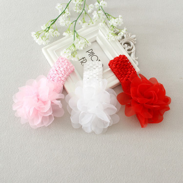 Korean super flower children headdress ornaments wedding flower girl dress accessories factory—1