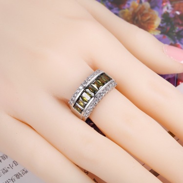 925 pure silver silver plated ring—2
