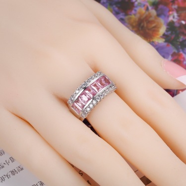 925 pure silver silver plated ring—5